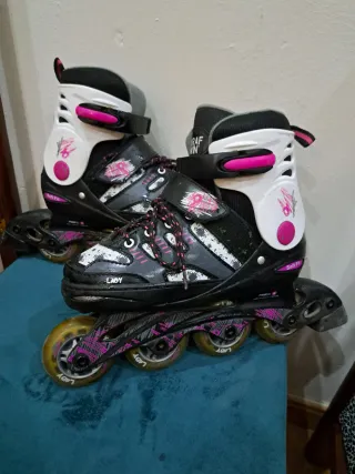 Patines en línea niña talla ajustable