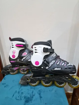 Patines en línea niña talla ajustable