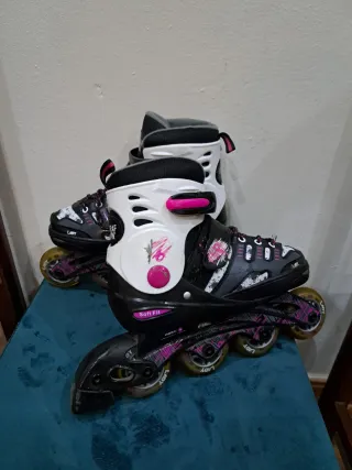 Patines en línea niña talla ajustable