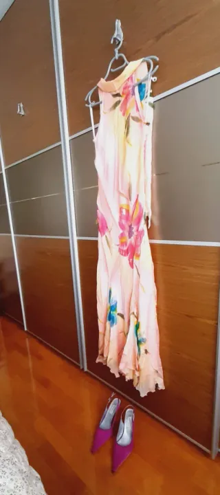 Vestido de fiesta floral