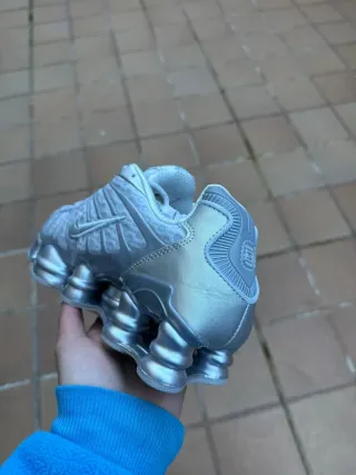 Zapatillas Nike Shox Plata