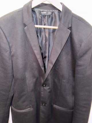 Americana Pull&Bear Talla 42 Negra