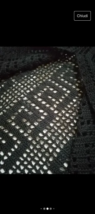 Gonna fatta a mano pezzo unico