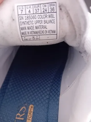 Zapatillas Skechers Memory Foam Blancas