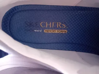 Zapatillas Skechers Memory Foam Blancas