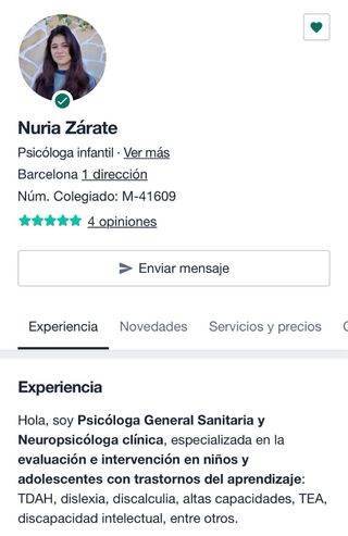 Servicios Neuropsicología Evaluación y tratamiento