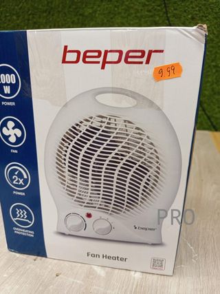 BEPER Calefactor eléctrico compacto