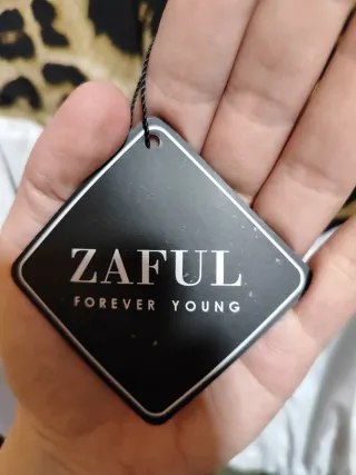 Chaqueta Zaful Animal Print