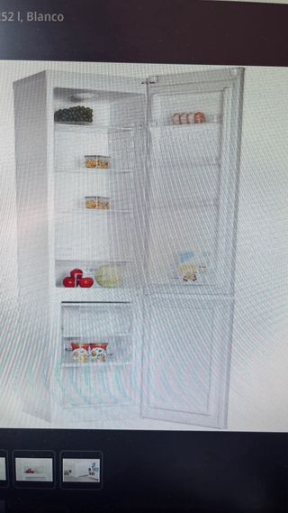 Nevera blanca nueva 180cm