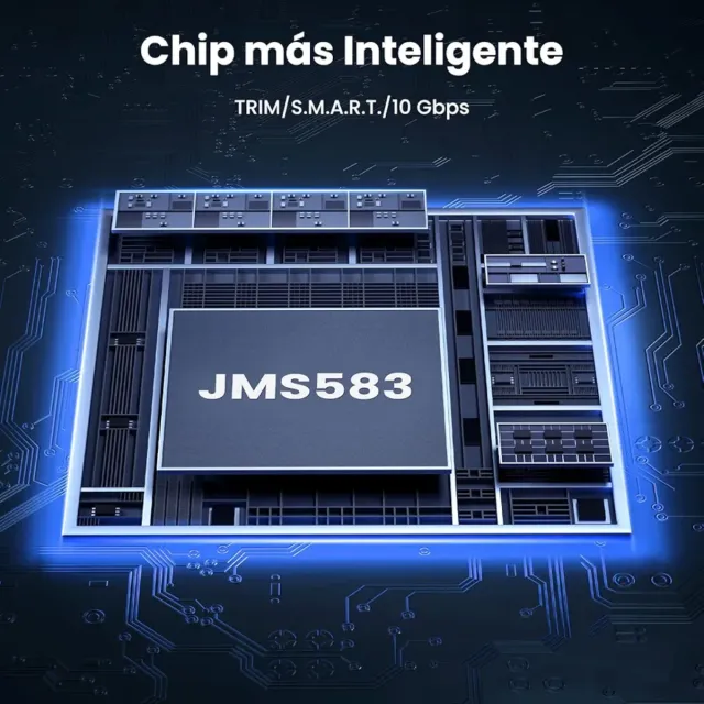 UGREEN Carcasa M.2 NVMe PCIe USB C 3.2