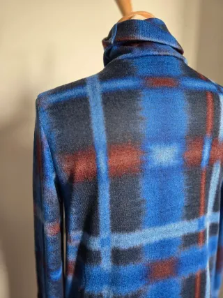 Vestido de punto estampado