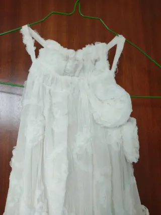 Vestido vintage blanco