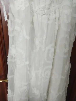Vestido vintage blanco