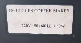 Cafetera Electra Germany