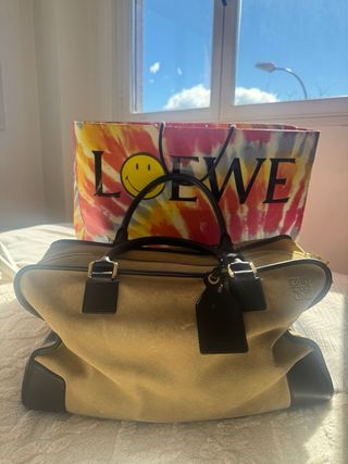 Bolso Loewe Amazonas Beige/Negro