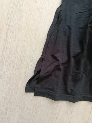 Faldón de modal Janira negro talla L