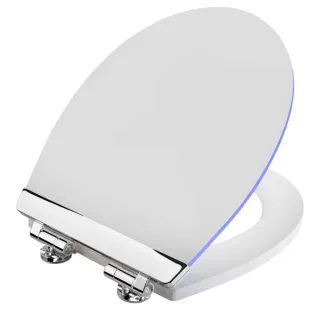 Taza WC con LED azul y blanco