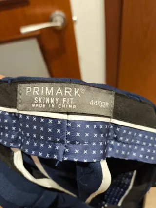 Traje de chaqueta azul hombre