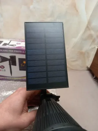 Lampione Solare LED RGB DAWEI TE-B0272