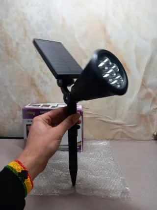 Lampione Solare LED RGB DAWEI TE-B0272