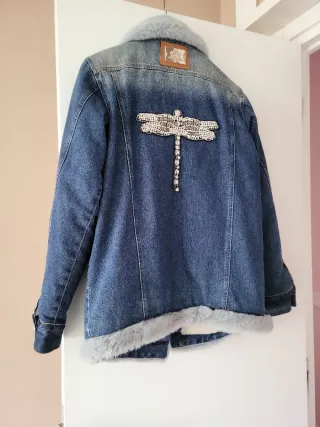 Chaqueta vaquera forrada borreguito