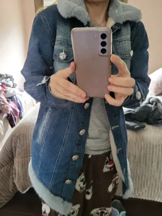 Chaqueta vaquera forrada borreguito