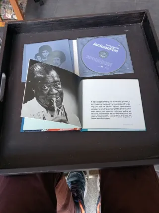 CDs Música Jackson Five y Louis Armstrong