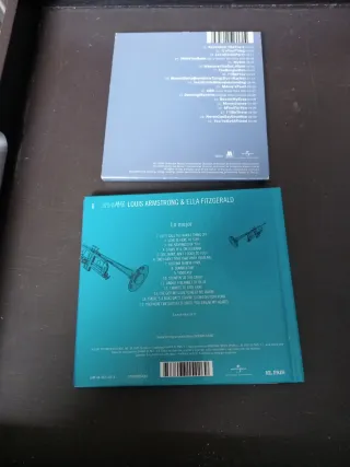 CDs Música Jackson Five y Louis Armstrong