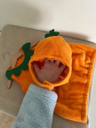 Disfraz Bebé Calabaza H&M nuevo