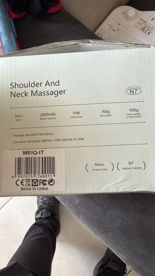 Massaggiatore Elettrico Mani Collo Schiena