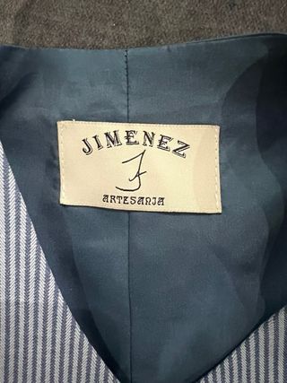 Tirantes de traje azul y marrón niño 3-4 años