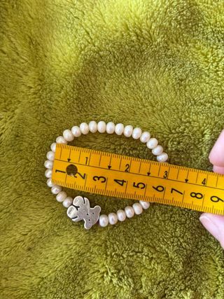 Pulsera Perlas Oso Tous