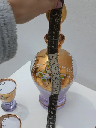 Set Murano Vintage Bottiglia e Bicchieri