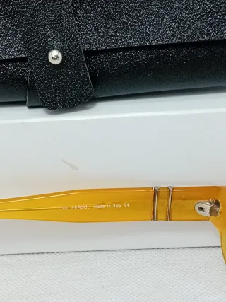 Occhiali da sole vintage Persol 2548 Miele NOS