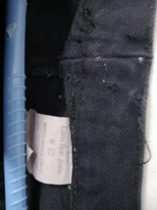 Pantalón Vaquero Hombre Calvin Klein Azul Marino