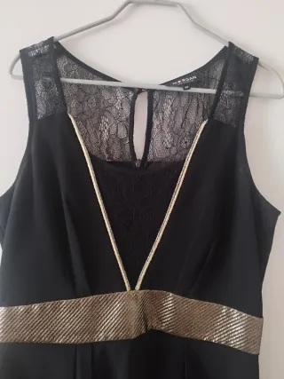 Vestido fiesta negro Morgan talla 44