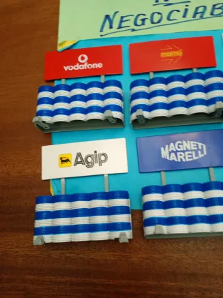 Scalextric Lote Vallas Publicidad pancartas defens