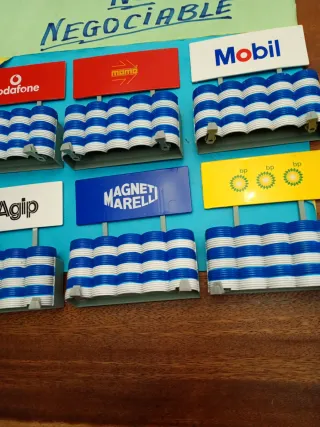 Scalextric Lote Vallas Publicidad pancartas defens