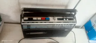 Radio Casete Kasuga AM/FM Negro/Plata