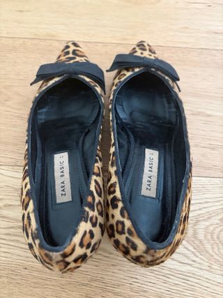Bailarinas Animal Print Talla 37