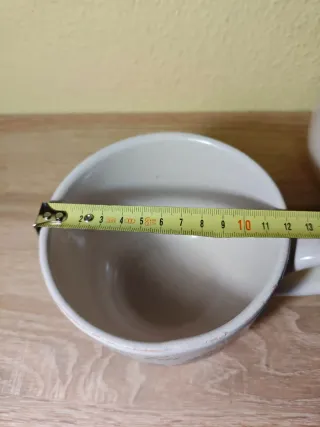 TAZAS XL VINTAGE CERÁMICA (Set 2) PARA ÉL Y ELLA..