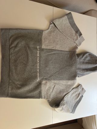 Sudadera Nike Air Patchwork Gris