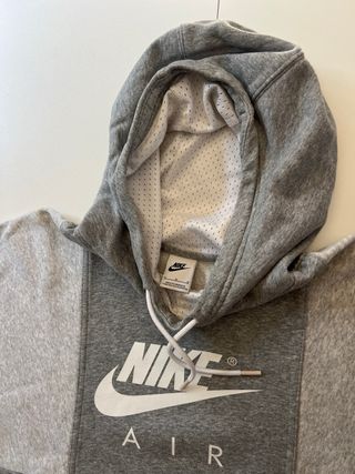 Sudadera Nike Air Patchwork Gris