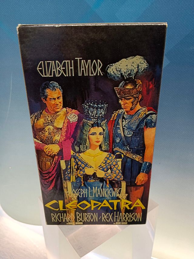 vhs, CLEOPATRA - ELIZABETH TAYLOR - RICHARD BURTON