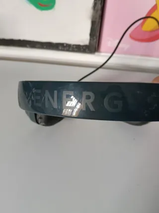 Auriculares Cascos Negro/Gris