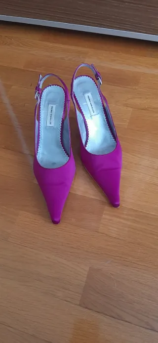 Zapatos de fiesta Pedro Miralles fucsia