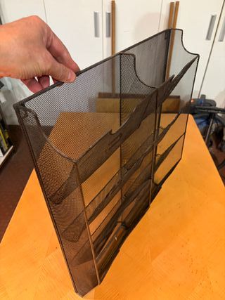 Organizador de cartas vintage de malla