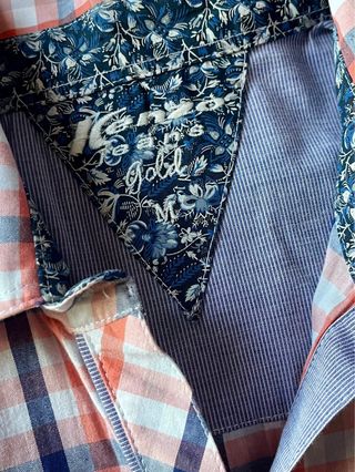 Camisa Kenzo Jeans Vintage Cuadros Talla M