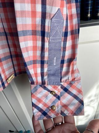 Camisa Kenzo Jeans Vintage Cuadros Talla M