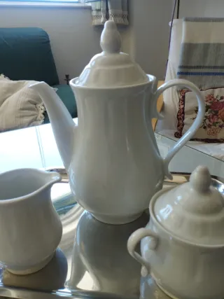 Juego de café porcelana